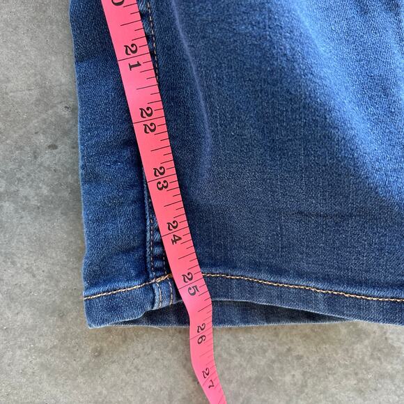 Vintage Y2K Patagonia Mid Rise Blue Denim Straight Leg Jeans Women's Size 27 - Picture 4 of 5